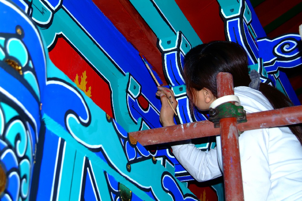 醇酸外磁漆：仿古建筑刷新维护的理想选择